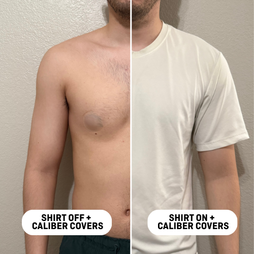 Caliber Reusable Nipple Covers (2 Pairs)