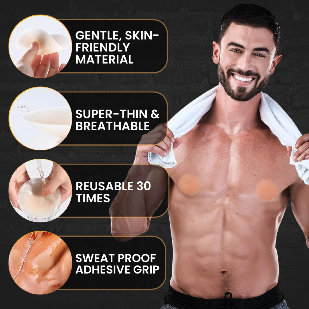Caliber Reusable Nipple Covers (2 Pairs)