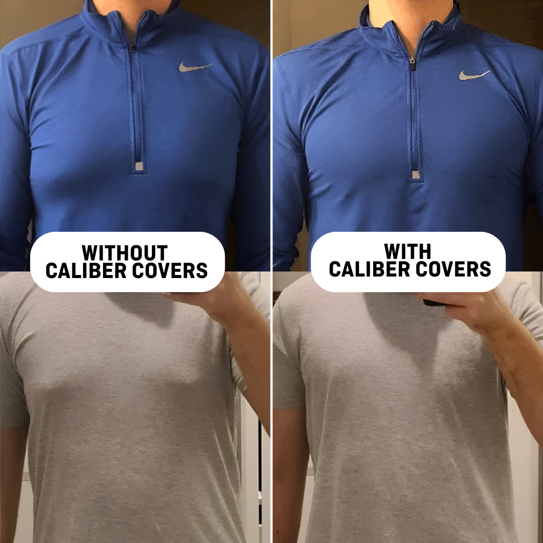 Caliber Reusable Nipple Covers (2 Pairs)